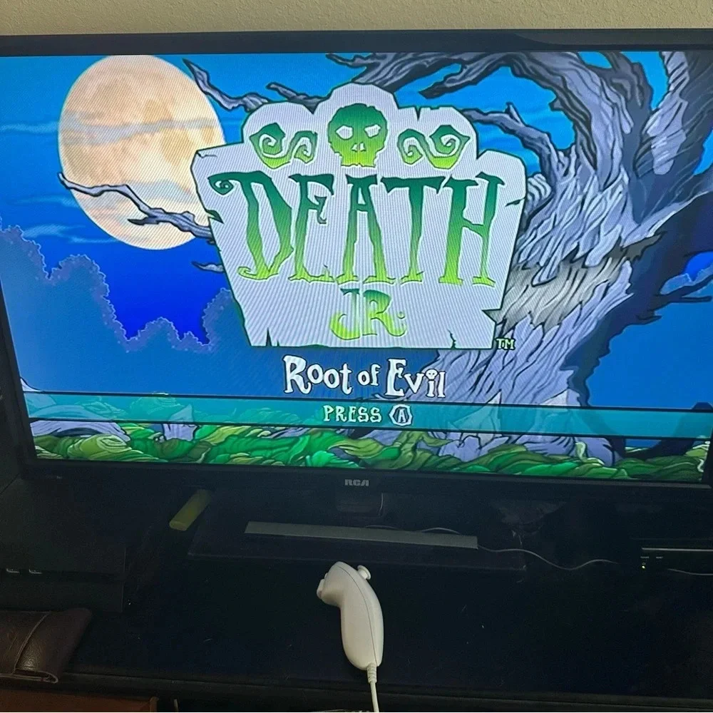 Nintendo Wii Death Jr. Root Evil complete game with manual